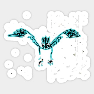 Ice bird Sticker